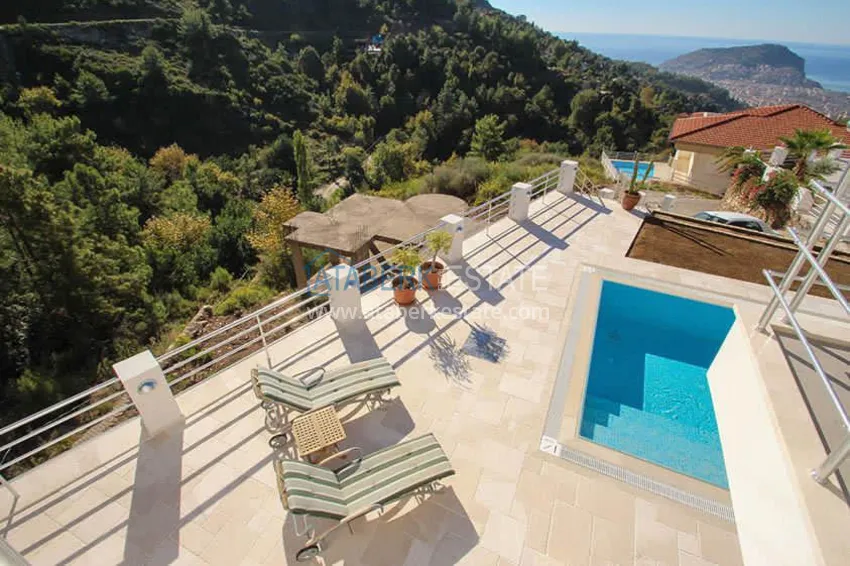 Purchase  Detached villa in Alanya with furniture and stunning panoramic views 34 