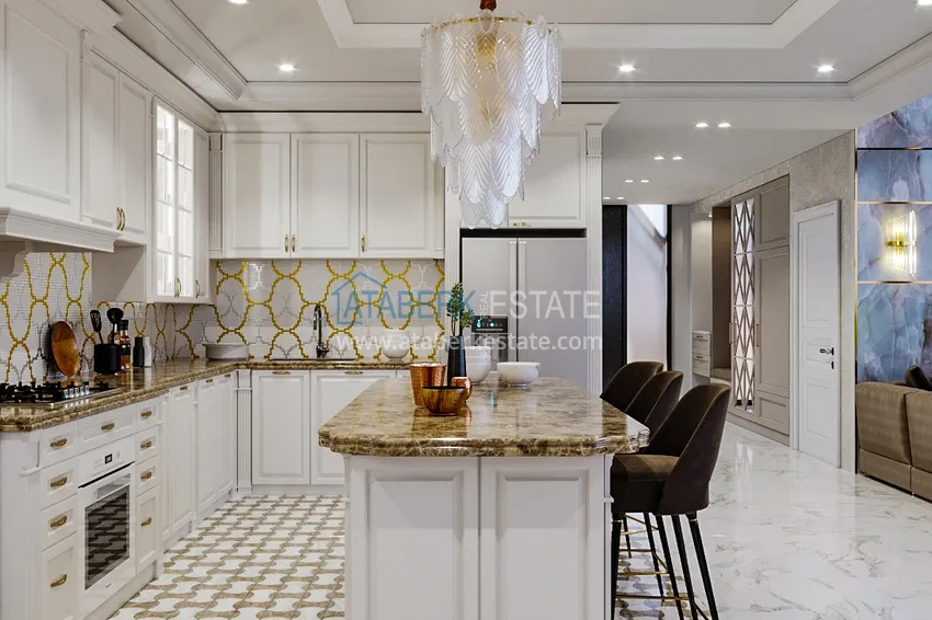 Purchase New luxury private villa project in Kargicak with panoramic views 4 