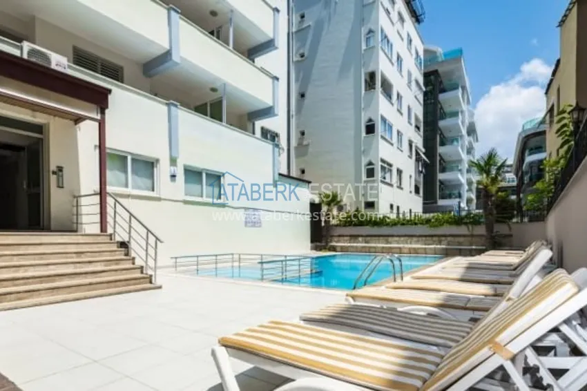 Apartment in the center of Alanya Damlatas area with furniture near Cleopatra beach 4 