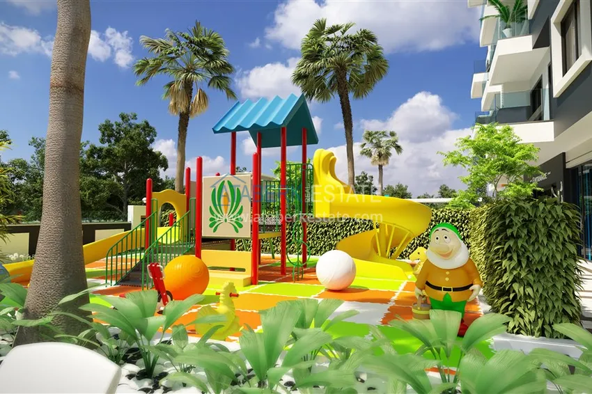 New project of a residential complex in Avsallar 9 