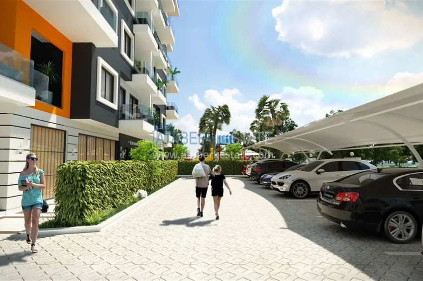 New project of a residential complex in Avsallar 12 