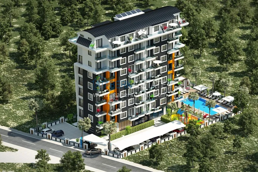 New project of a residential complex in Avsallar 1 
