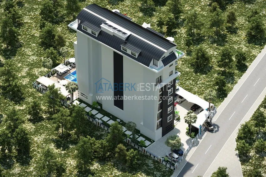 New project of a residential complex in Avsallar 17 