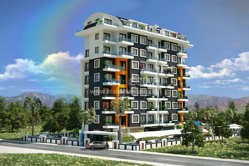 New project of a residential complex in Avsallar 3 