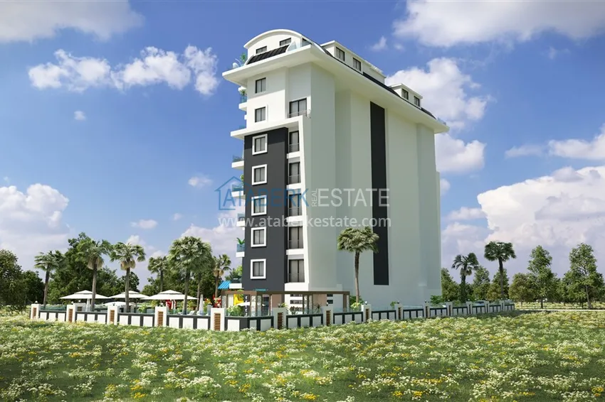 New project of a residential complex in Avsallar 19 