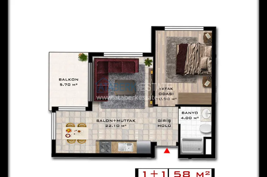 Buy cheap New investment project of a multi-apartment residential complex in Mahmutlar  8 