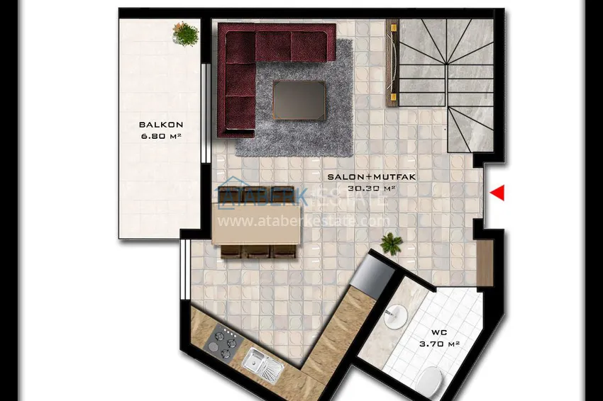 Buy cheap New investment project of a multi-apartment residential complex in Mahmutlar  20 