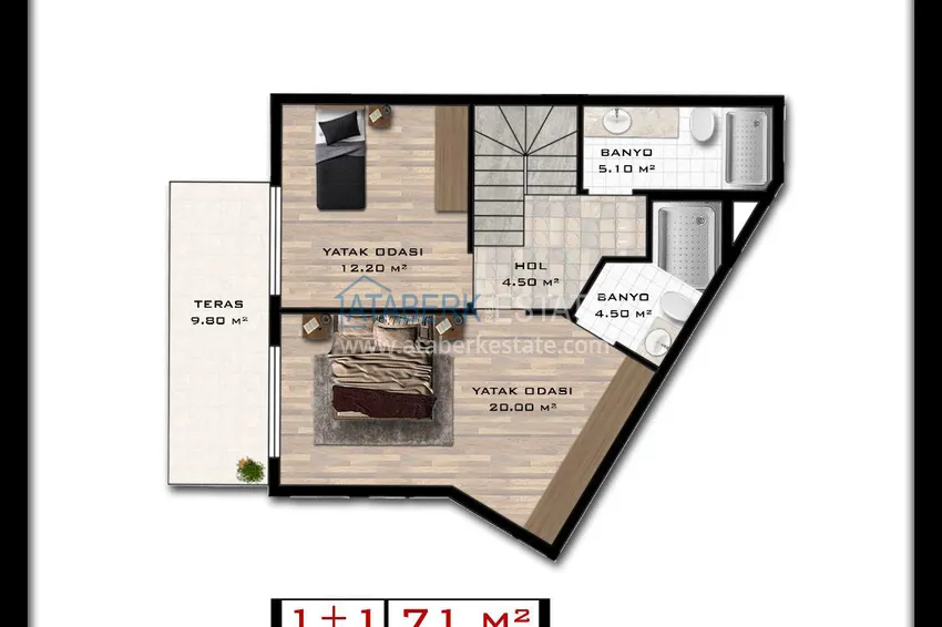 Buy cheap New investment project of a multi-apartment residential complex in Mahmutlar  23 