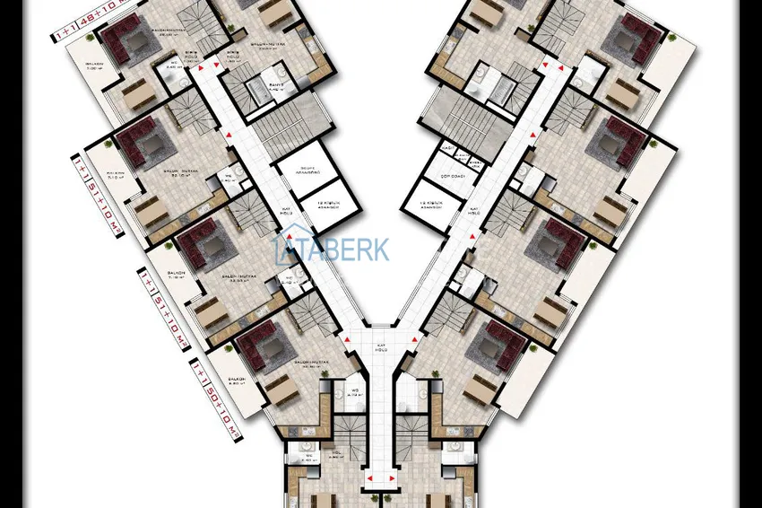 Buy cheap New investment project of a multi-apartment residential complex in Mahmutlar  26 