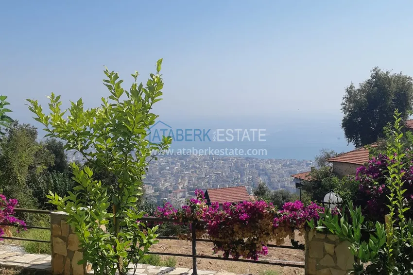 Furnished villa in Alanya with picturesque view 8 