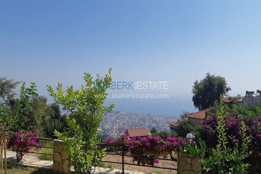 Furnished villa in Alanya with picturesque view 9 