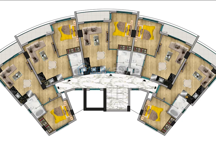 Buy cheap New investment project in Tosmur 1 