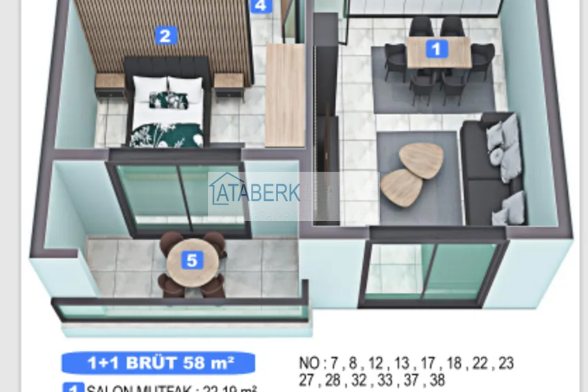 Buy cheap Apartments from a developer in Alanya - a new luxury residential complex in Tosmur 3 