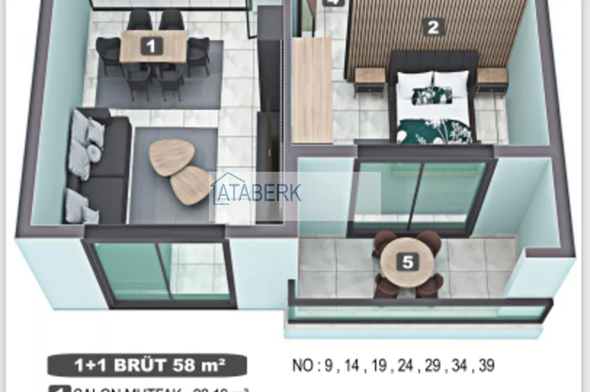 Buy cheap Apartments from a developer in Alanya - a new luxury residential complex in Tosmur 4 