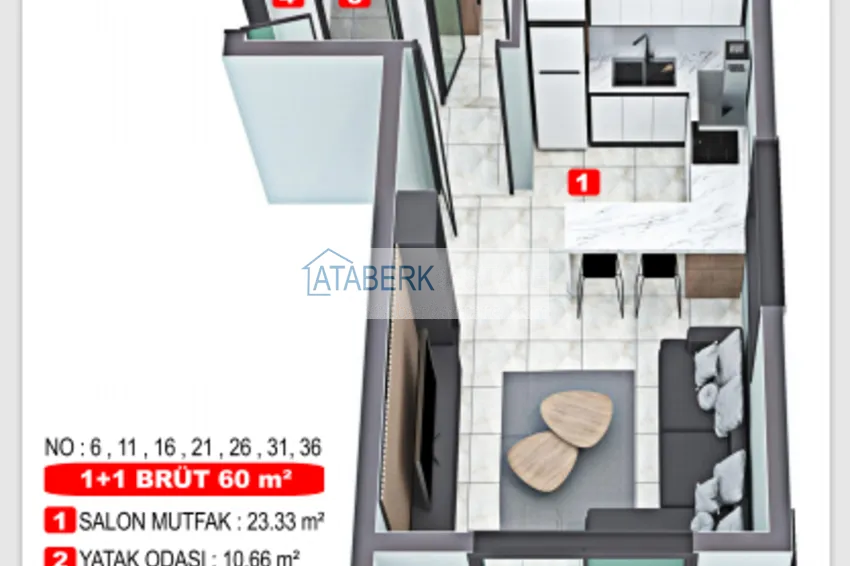 Buy cheap Apartments from a developer in Alanya - a new luxury residential complex in Tosmur 2 