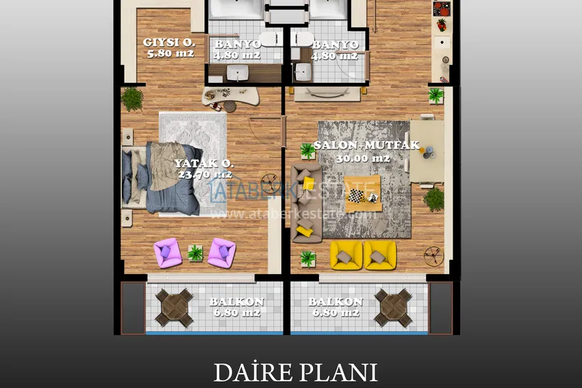 Buy cheap New investment project of a luxurious residential complex in Konakli 2 