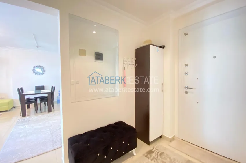 Purchase  Furnished flat in Mahmutlar with  glazed balconies in a residential complex  3 