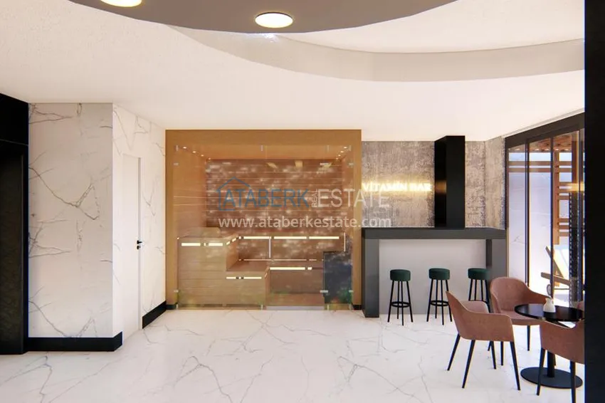 New residential complex in the center of Alanya 12 