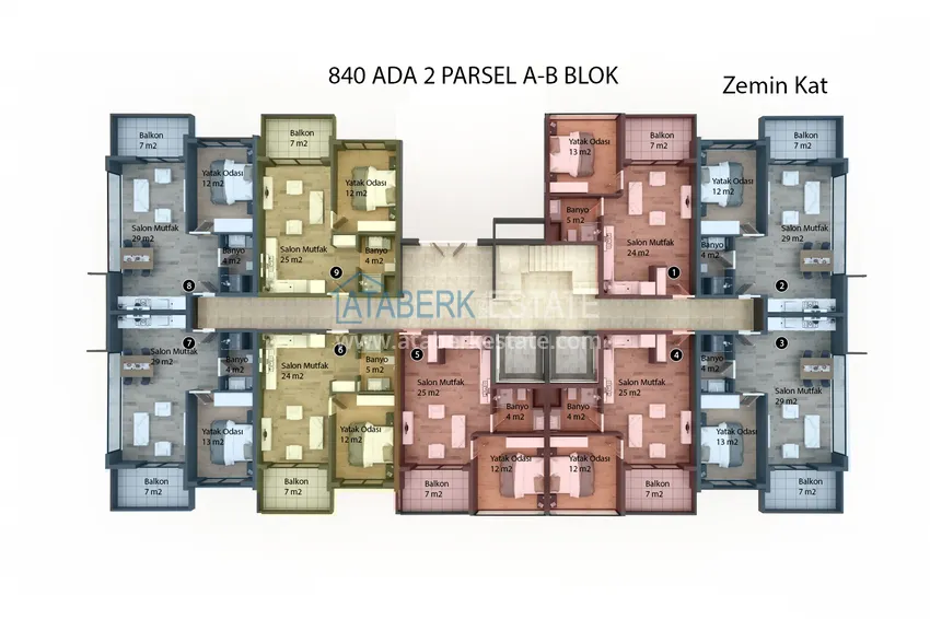 Buy cheap Luxury real estate from a developer in Alanya, Kestel district  5 