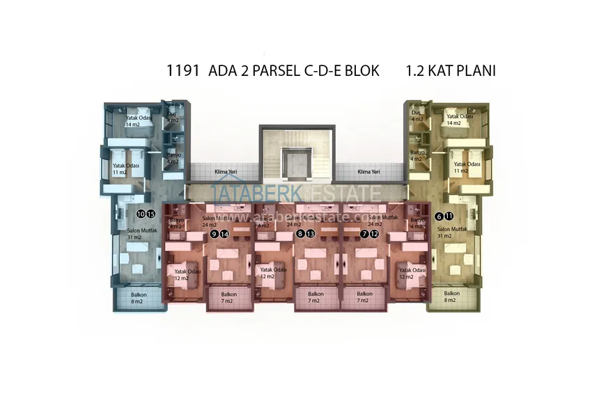 Buy cheap Luxury real estate from a developer in Alanya, Kestel district  8 