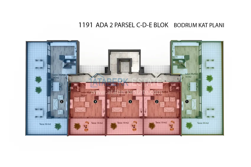 Buy cheap Luxury real estate from a developer in Alanya, Kestel district  10 