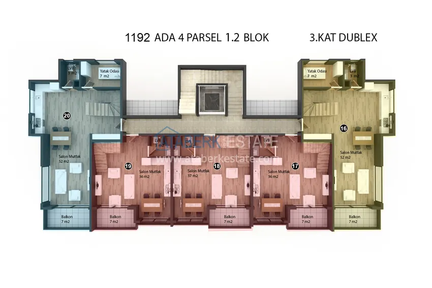 Buy cheap Luxury real estate from a developer in Alanya, Kestel district  1 