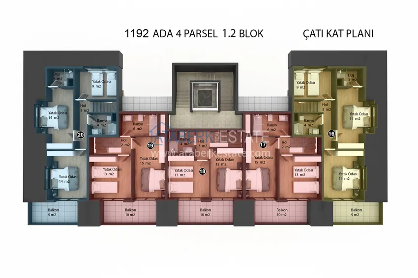 Buy cheap Luxury real estate from a developer in Alanya, Kestel district  2 