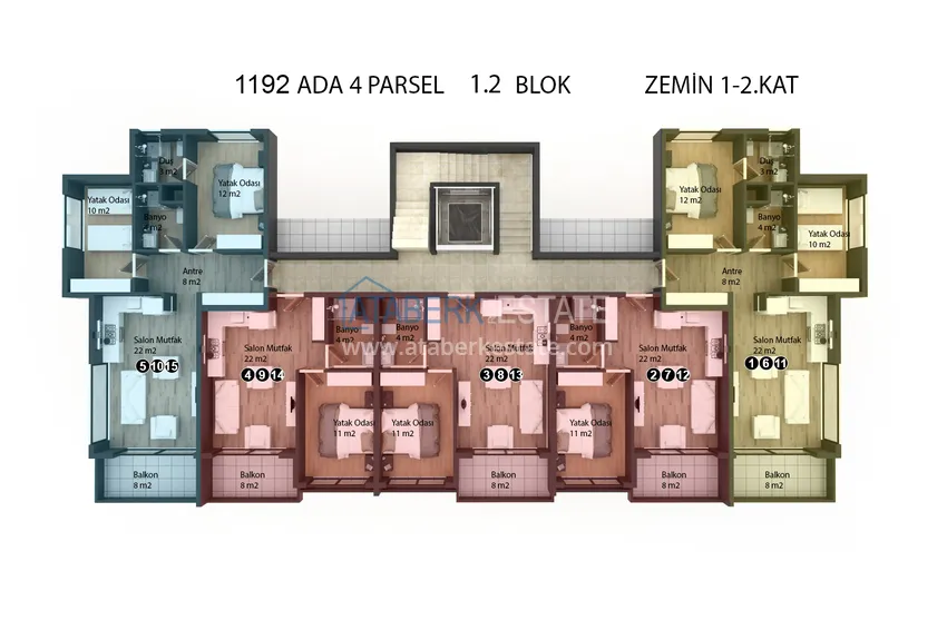 Buy cheap Luxury real estate from a developer in Alanya, Kestel district  3 