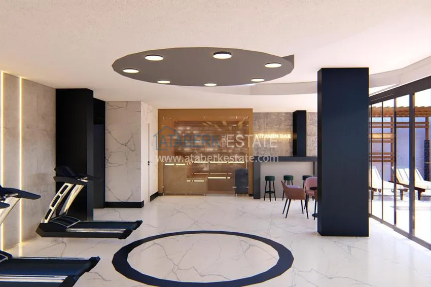 New residential complex in the center of Alanya 13 