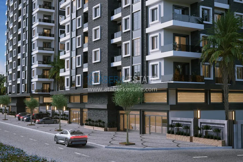 New investment project of a multi-apartment residential complex in Mahmutlar 11 