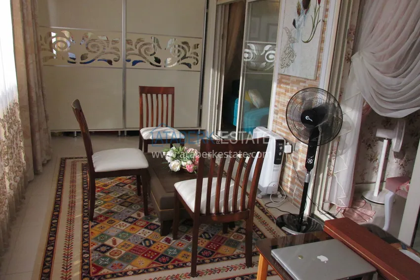 Purchase Apartment in the center of Mahmutlar with furniture, glazed balcony 12 