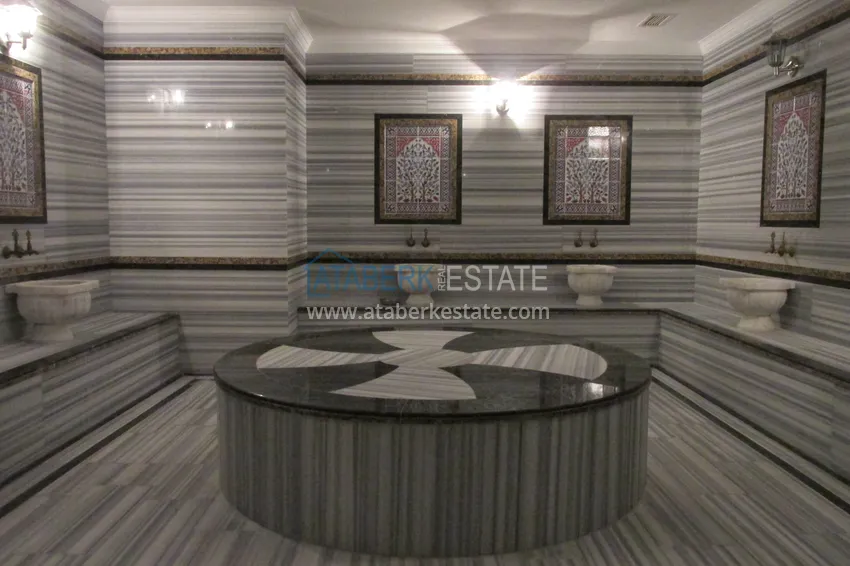 Apartment in the center of Mahmutlar with furniture, glazed balcony 16 