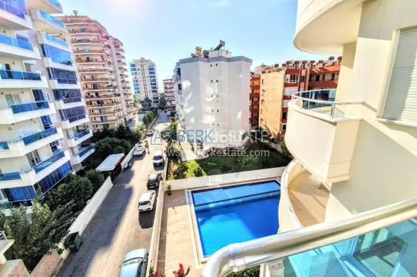 Purchase  Furnished flat in Mahmutlar with  glazed balconies in a residential complex  15 