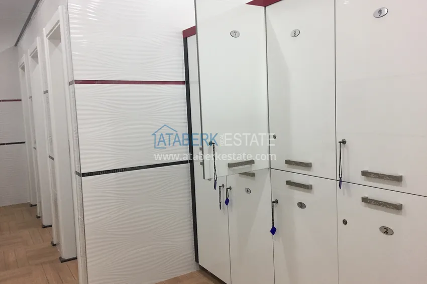 Apartment in the center of Mahmutlar with furniture, glazed balcony 20 