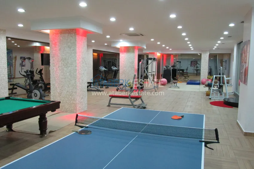 Apartment in the center of Mahmutlar with furniture, glazed balcony 21 