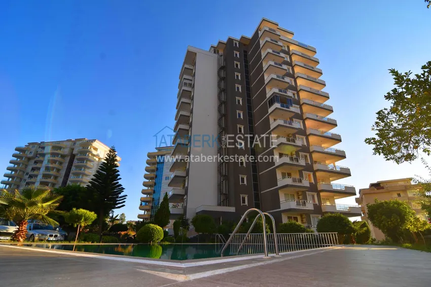 Furnished apartment in Mahmutlar with sea and mountain views 1 