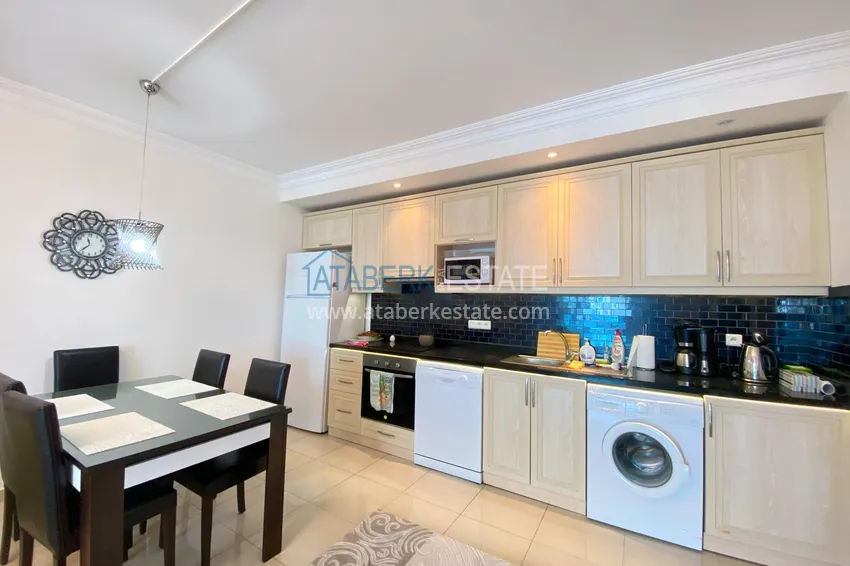 Purchase  Furnished flat in Mahmutlar with  glazed balconies in a residential complex  5 