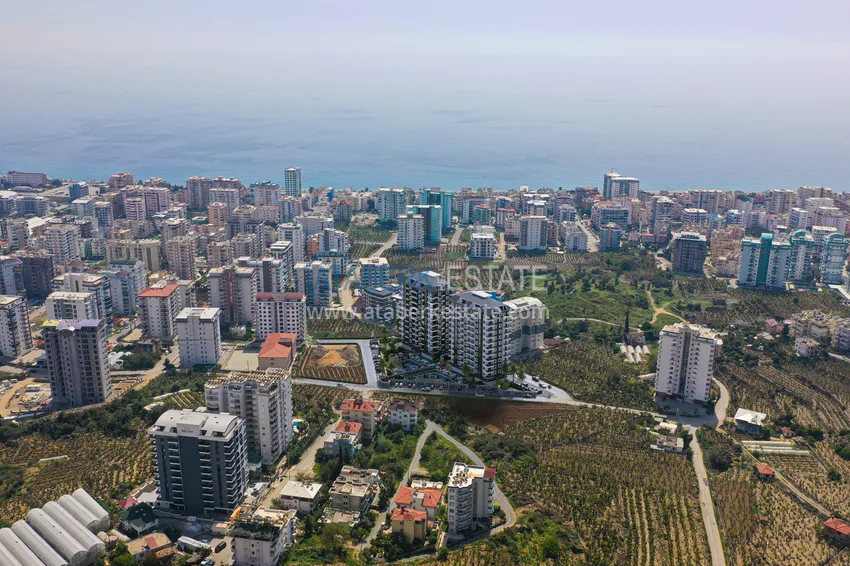 New investment project of a multi-apartment residential complex in Mahmutlar 3 