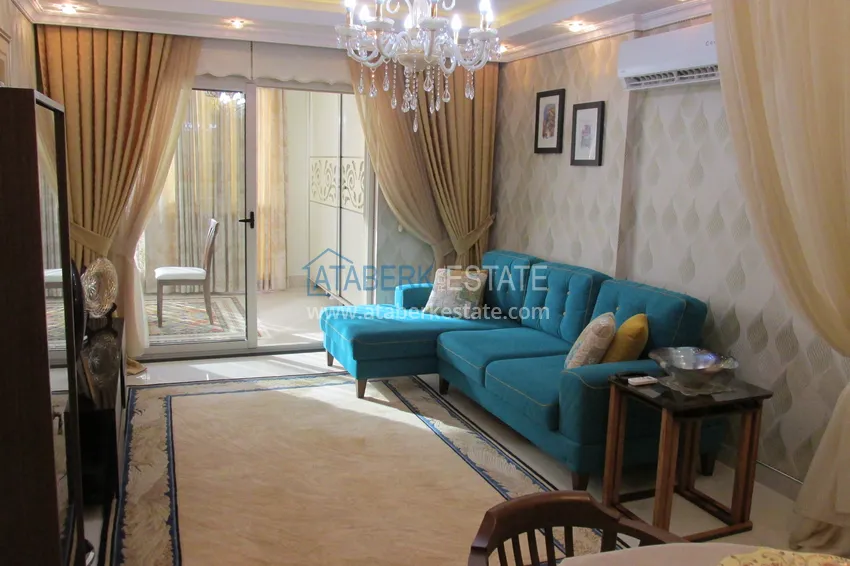 Purchase Apartment in the center of Mahmutlar with furniture, glazed balcony 2 