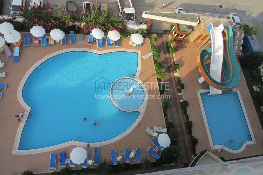 Apartment in the center of Mahmutlar with furniture, glazed balcony 3 