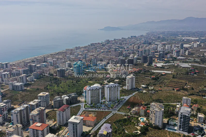 New investment project of a multi-apartment residential complex in Mahmutlar 4 