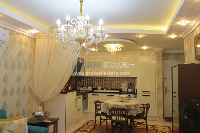 Purchase Apartment in the center of Mahmutlar with furniture, glazed balcony 4 