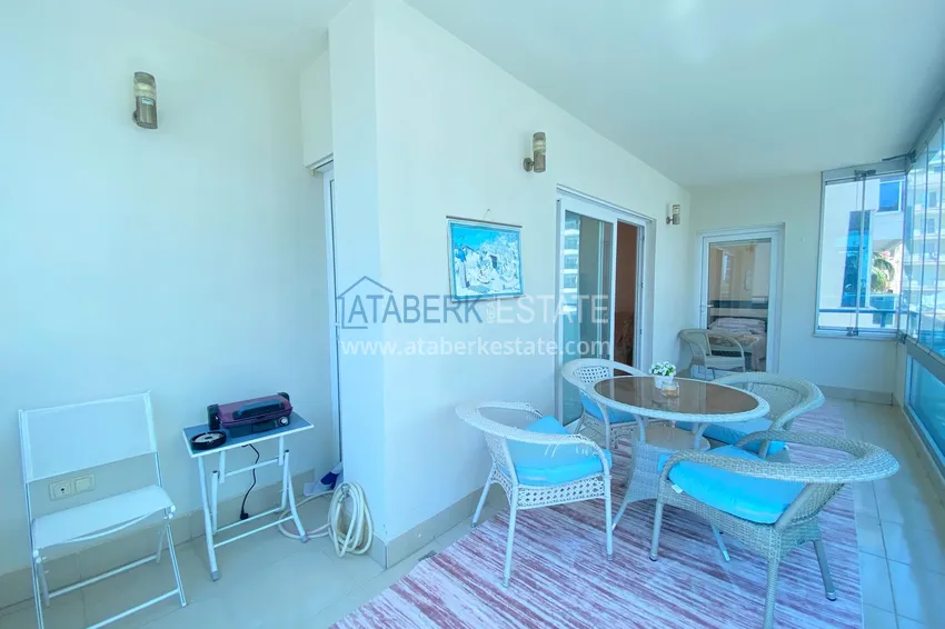 Purchase  Furnished flat in Mahmutlar with  glazed balconies in a residential complex  8 