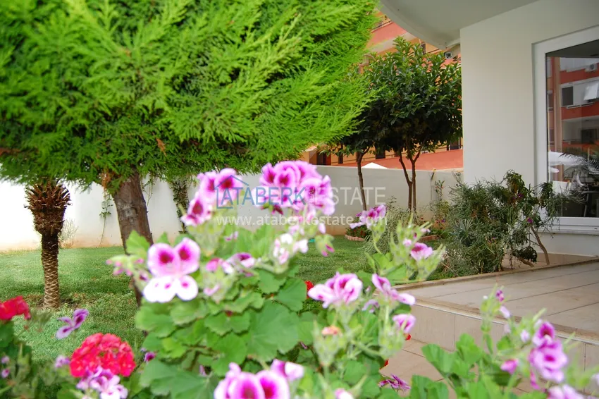 Furnished flat in Mahmutlar with  glazed balconies in a residential complex  5 