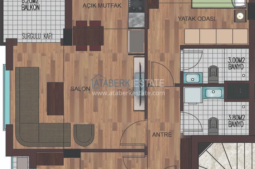 Buy cheap Apartments in Antalya from the developer 3 