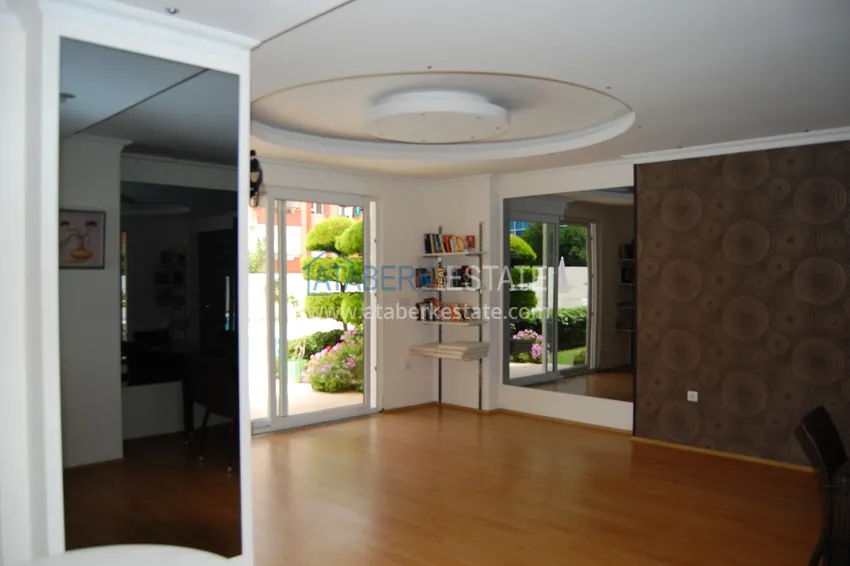 Furnished flat in Mahmutlar with  glazed balconies in a residential complex  6 