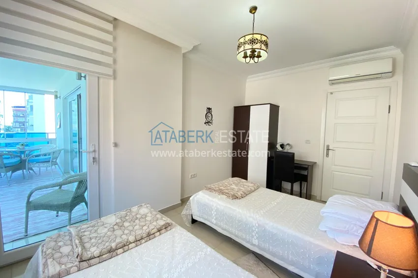 Purchase  Furnished flat in Mahmutlar with  glazed balconies in a residential complex  10 