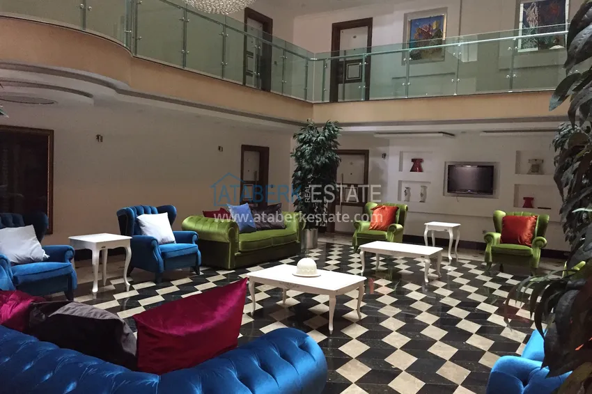 Apartment in the center of Mahmutlar with furniture, glazed balcony 10 