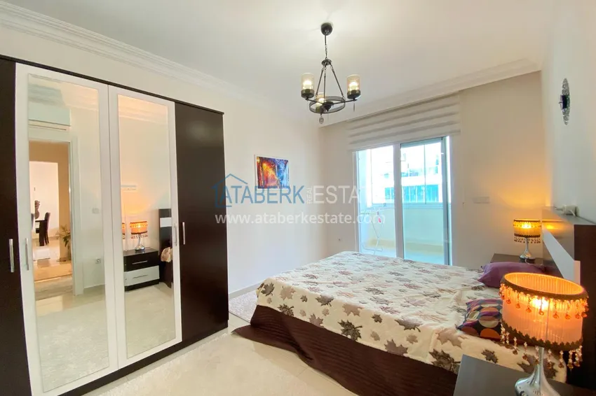 Purchase  Furnished flat in Mahmutlar with  glazed balconies in a residential complex  12 