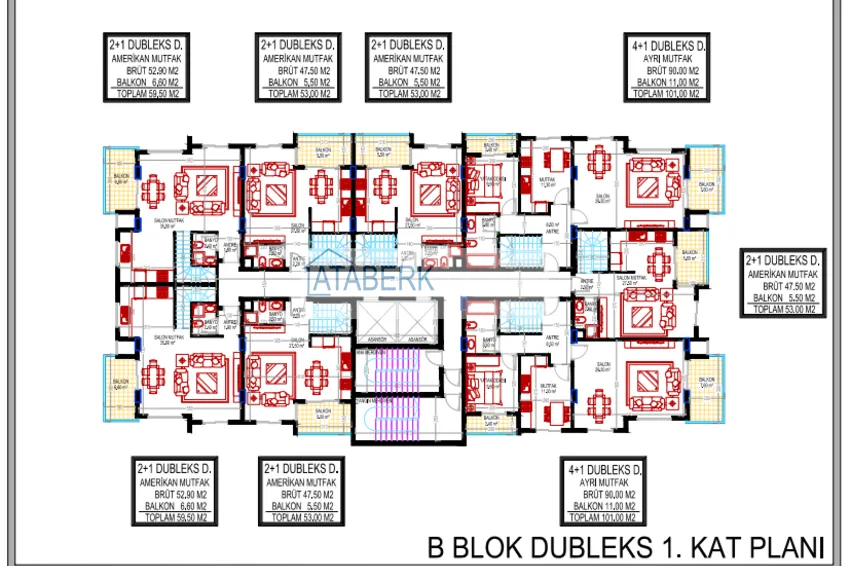 Buy cheap New investment project of a multi-apartment residential complex in Mahmutlar 2 